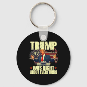 Porte-clés Trump avait raison sur tout