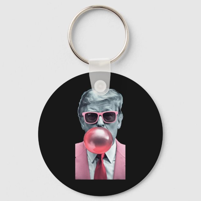 Porte-clés Trump Bubble Gum Yum (Recto)