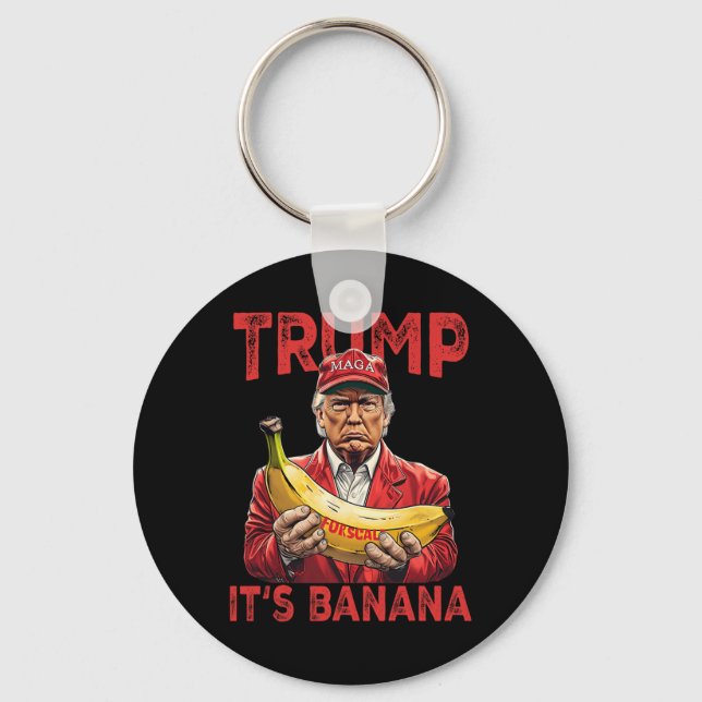 Porte-clés Trump, c'est de la banane pour l'échelle (Recto)