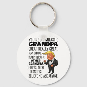 Porte-clés Trump Drôle Vous Un Grand-Père Fantastique Grand V