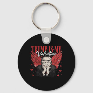 Porte-clés Trump est ma Saint Valentin drôle Trump Valentines
