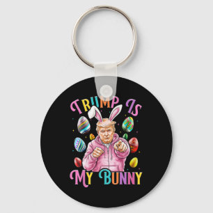 Porte-clés Trump Est Mon Lapin De Pâques Chasse Aux œufs De P