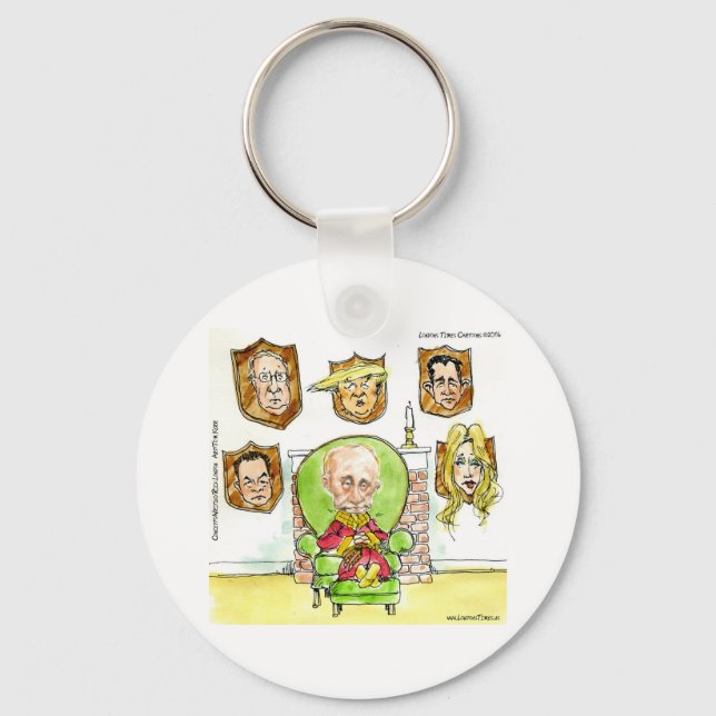 Porte-clés Trump est Poutine sur les cadeaux de Ritz (Recto)