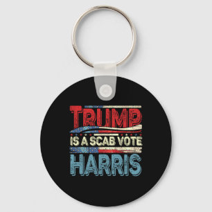 Porte-clés Trump Est Un Scab Vote Harris Wheimer 2024 Kamala