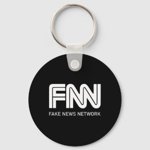 Porte-clés Trump Fnn Réseau D'informations Fausse