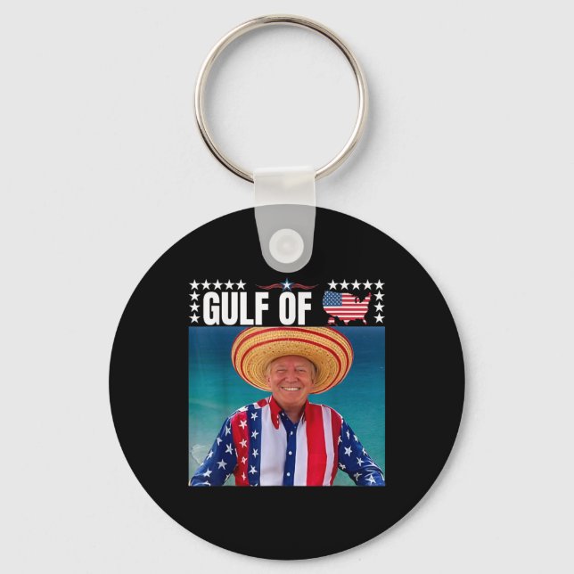 Porte-clés Trump Golfe Des États-Unis D'Amérique (Recto)