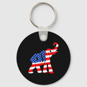 Porte-clés Trump, le drapeau américain