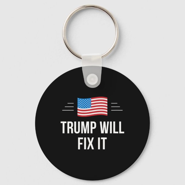 Porte-clés Trump Le Réparera - (Recto)