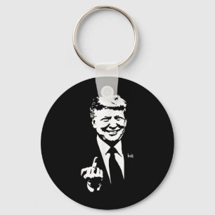 Porte-clés Trump Middle Finger, Trump Fu 2024, Trump For Pres