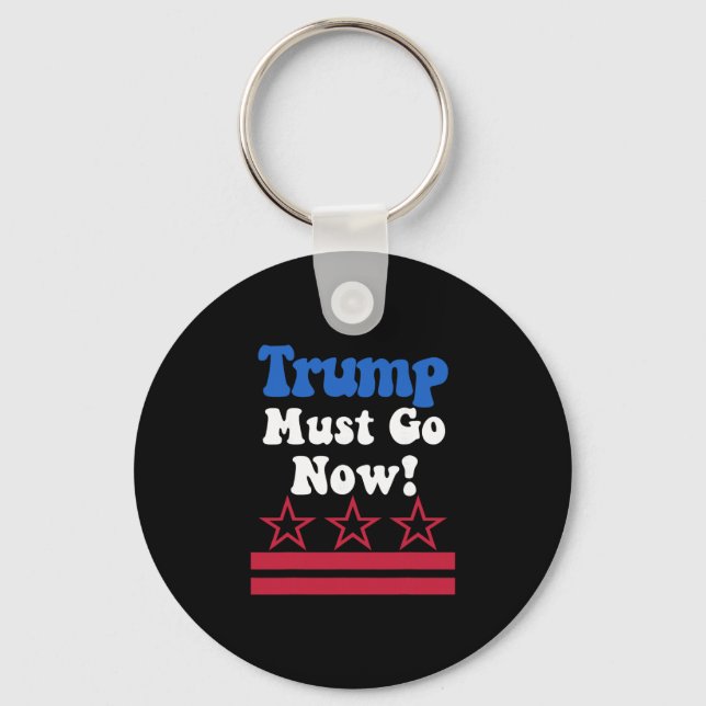 Porte-clés Trump Must Go2  (Recto)