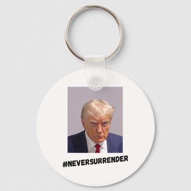 Porte-clés Trump ne se rend jamais  (Recto)