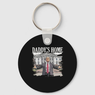 Porte-clés Trump Papa est à la Maison Blanche 2024