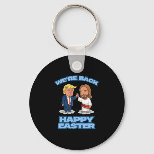 Porte-clés Trump Pâques Jésus Trump Nous sommes Ck Drôle Pâqu