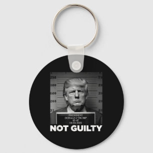 Porte-clés Trump Pas Coupable Trump Pas Libre Trump Je Suis A