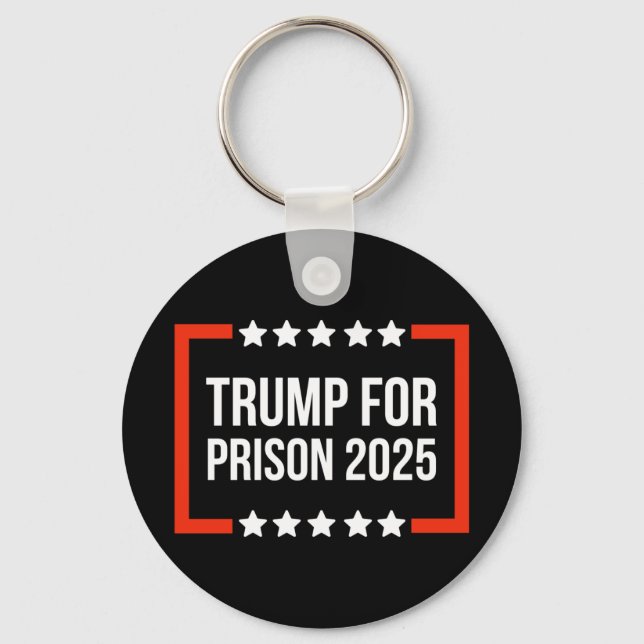 Porte-clés Trump Pour Prison 2025 (Recto)