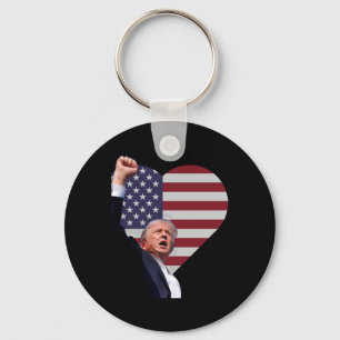 Porte-clés Trump provocateur