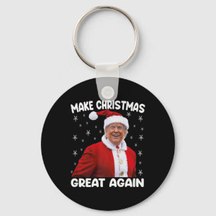Porte-clés Trump redonne à Noël sa grandeur Père Noël Trump P