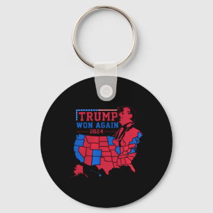 Porte-clés Trump Remporte À Nouveau La Carte De La Vague Roug
