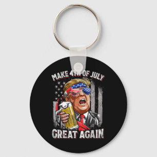Porte-clés Trump rend 4 juillet grand à nouveau les hommes à