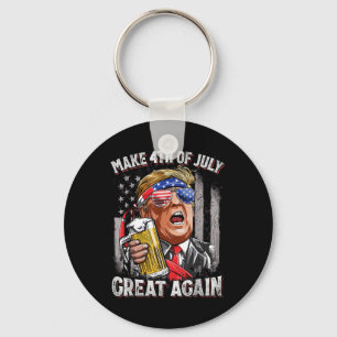 Porte-clés Trump rend 4 juillet grand à nouveau les hommes à