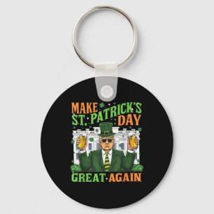 Porte-clés Trump rend le Jour de la Saint Patrick grand à nou