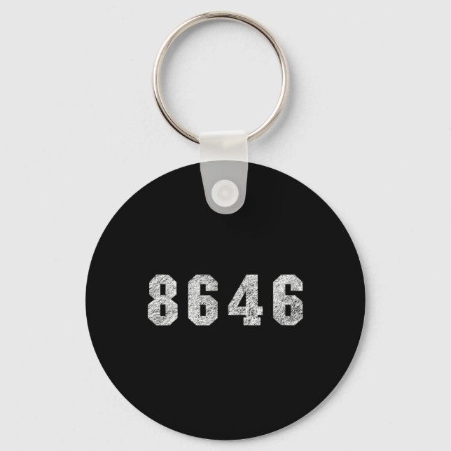 Porte-clés Trump républicain 86 46 (Recto)