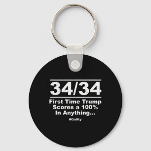 Porte-clés Trump Sort Pour La Première Fois À 100% Ny Trial C