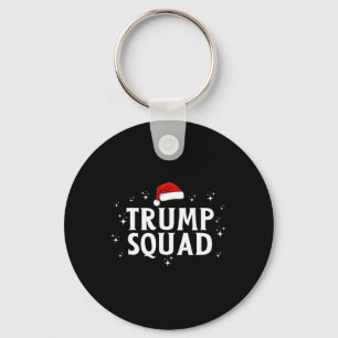 Porte-clés Trump Squad Trump Team Funny Noël Trump