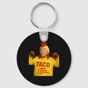Porte-clés Trump Taco Trump Ne Cesse Pas D'Écarter