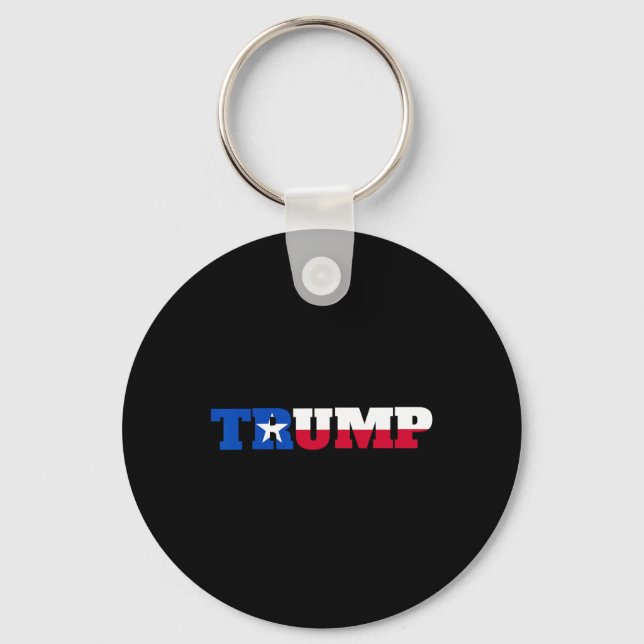 Porte-clés Trump Texans pour Trump (Recto)