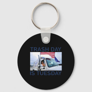 Porte-clés Trump Trash 2024 Garbyge Vintage Pour Trump