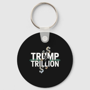 Porte-clés Trump Trillion Graphisme Politique Avec Trump Et L
