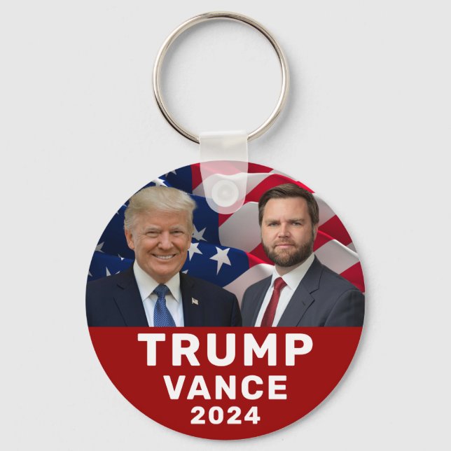 Porte-clés Trump Vance 2024 (Recto)