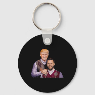 Porte-clés Trump Vance 2024 Brothers Funny Parody Trump J D V