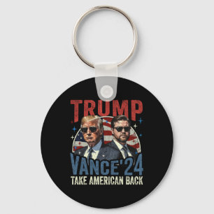Porte-clés Trump Vance 2025 Donald Trump J.d. Vance S'emparer