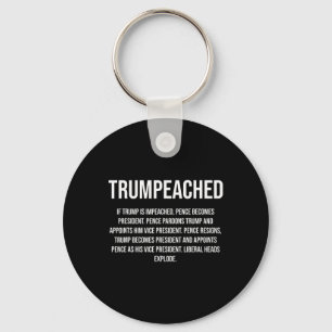 Porte-clés Trumpeached Pour Républicain Pro Trump Et Conserva
