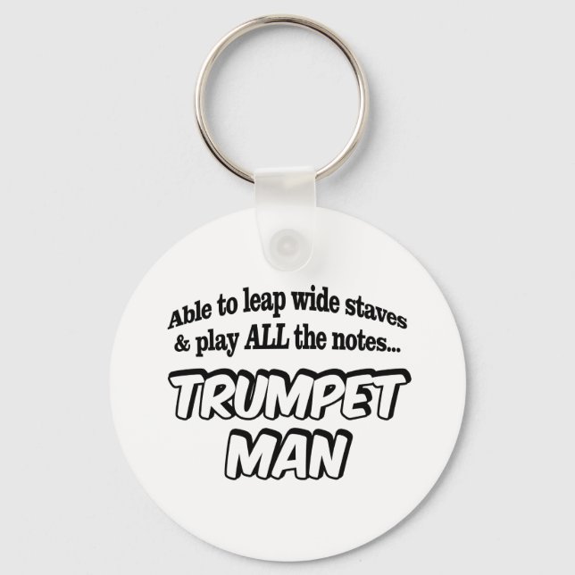 Porte-clés Trumpet man (Recto)