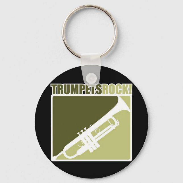 Porte-clés Trumpets Rock (Recto)