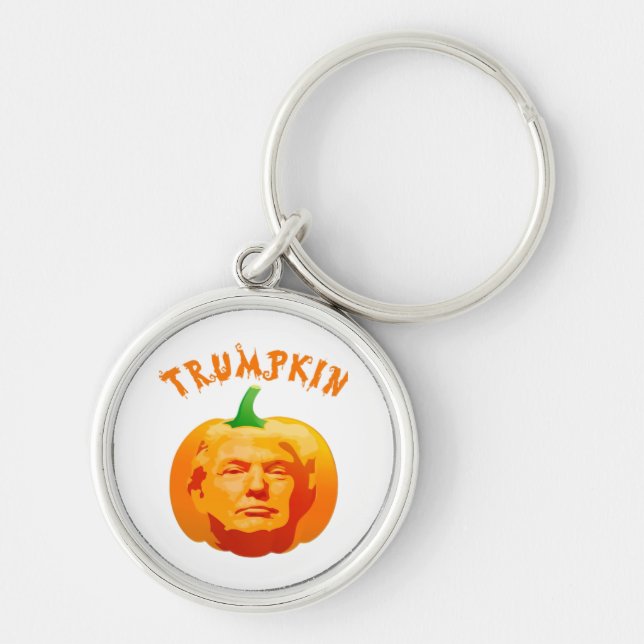 Porte-clés Trumpkin drôle Costume d'Halloween - Retro MAGA St (Devant)