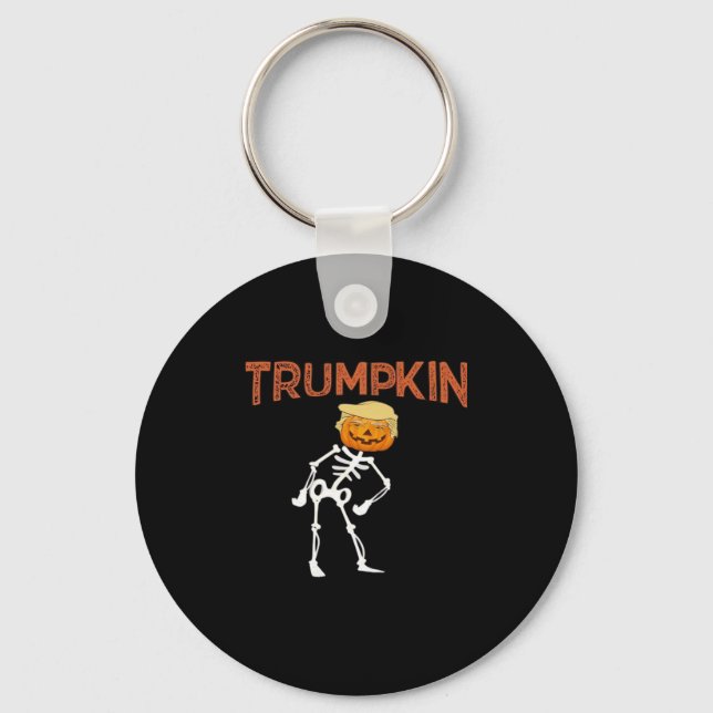 Porte-clés Trumpkin Halloween Funny Classic (Recto)