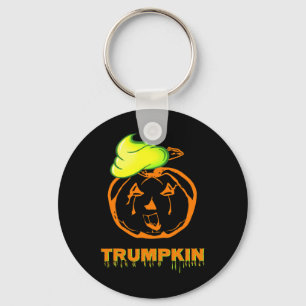 Porte-clés Trumpkin Halloween Pumpkin Pie Slime Police drôle 