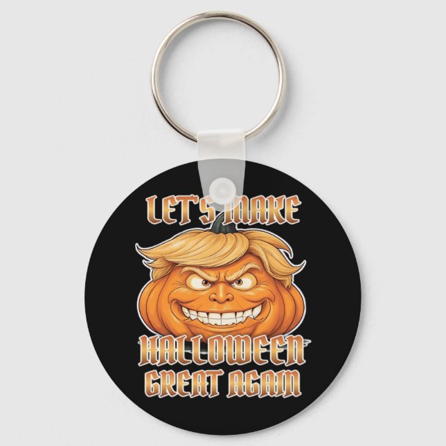 Porte-clés Trumpkin Rendons Halloween grand à nouveau classiq (Recto)