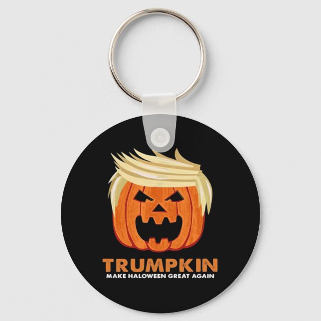 Porte-clés Trumpkin Rendre Halloween grand à nouveau classiqu (Recto)