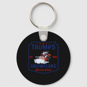 Porte-clés Trump's Snowflake Removal Service Funny Trump 2024