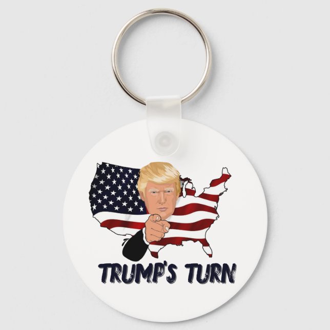 Porte-clés Trump's turn keychain (Recto)