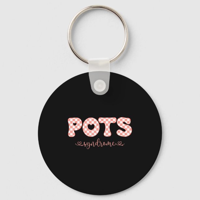 Porte-clés Ts Syndrome Valentine Day Funny Chronic Illness Aw (Recto)