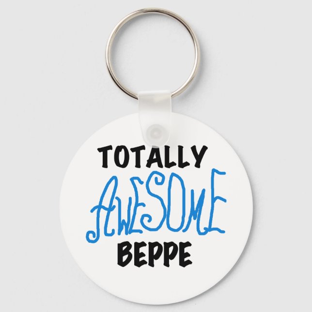 Porte-clés Tshirts et cadeaux de Beppe totalement géniaux (Recto)