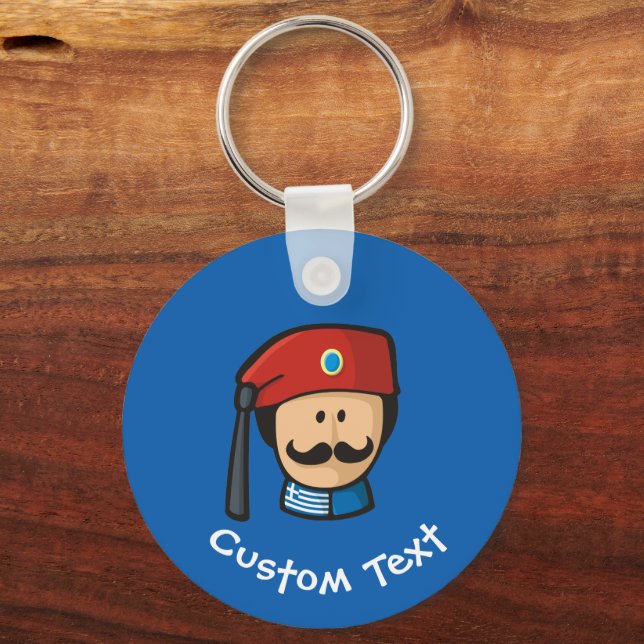Porte-clés Tsolias Head Keychain (Recto)