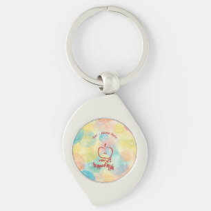 Porte-clés Tu es la Pomme de Mon Gâteau