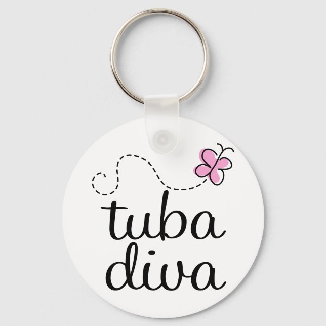 Porte-clés Tuba Diva (Recto)
